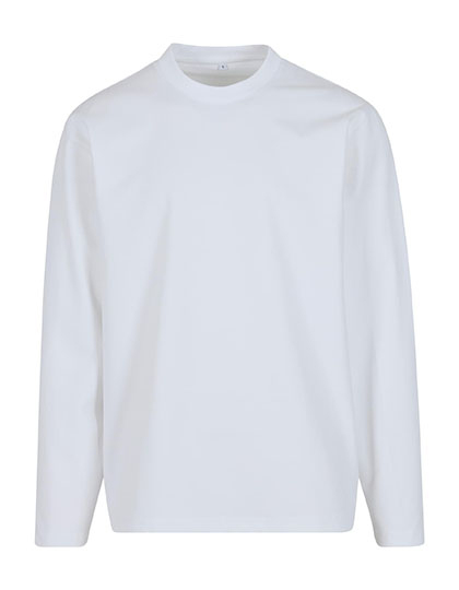 Koszulka Meska Oversize Bawelna Poliester BY420 - White