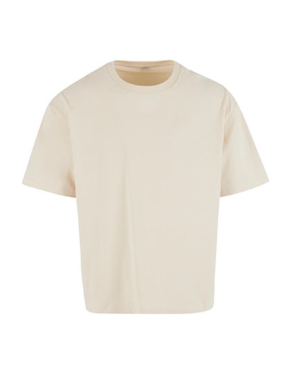 Koszulka Meska Oversize Bawelniana BY439 - Sand