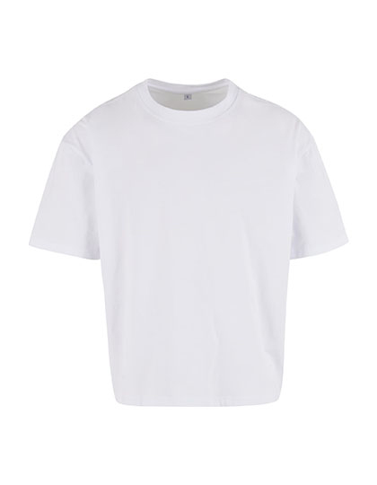 Koszulka Meska Oversize Bawelniana BY439 - White