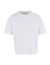 Koszulka Meska Oversize Bawelniana BY439 - White