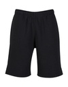 Spodnie Krotkie Meskie Luzny Kroj Bawelniane BY447 - Black