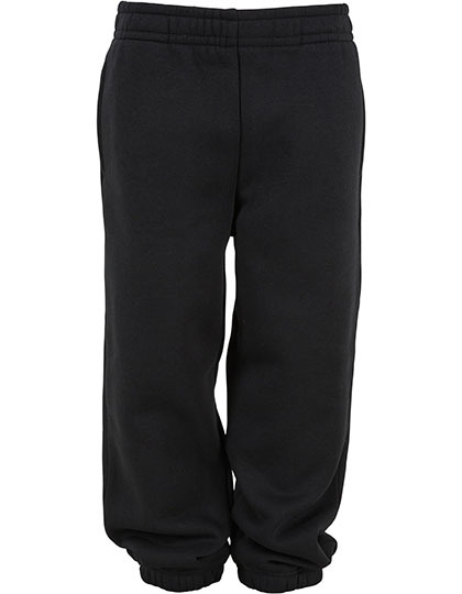 Spodnie Dzieciece Klasyczne Bawelniano Poliestrowe BYBB033 - Black