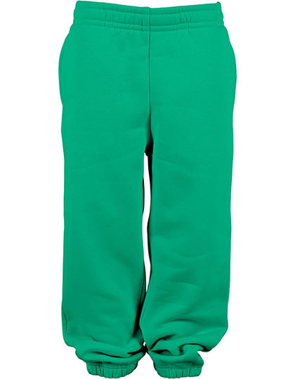 Spodnie Dzieciece Klasyczne Bawelniano Poliestrowe BYBB033 - Grass Green