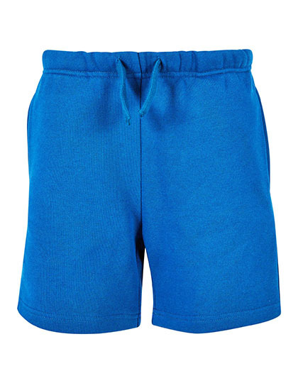 Spodnie Krotkie Dresowe Bawelna Poliester Szczotkowane BYBB034 - Intense Blue