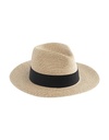 Kapelusz Fedora Słomkowy CB725 - Natural & Black