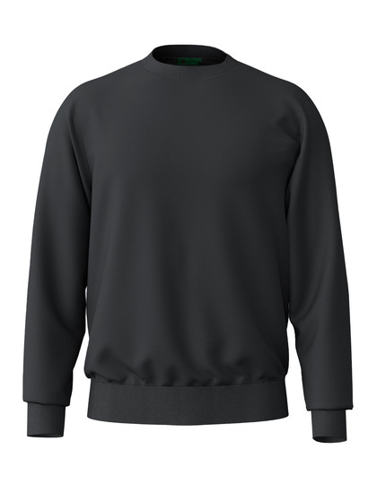 Bluza Klasyczna Poliester z Recyklingu EC30495 - Black