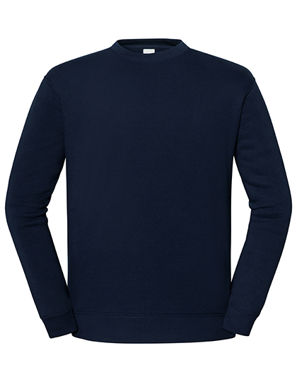 Bluza Klasyczna Bawelniana Szczotkowana F306 - Deep Navy