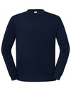 Bluza Klasyczna Bawelniana Szczotkowana F306 - Deep Navy