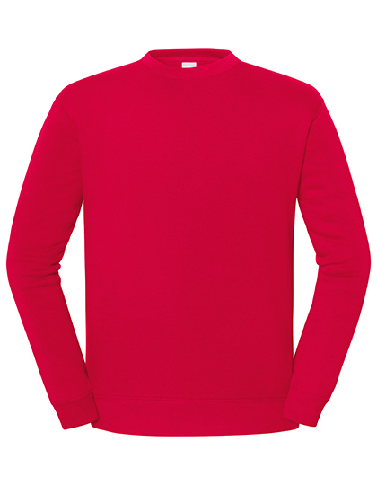 Bluza Klasyczna Bawelniana Szczotkowana F306 - Red