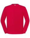 Bluza Klasyczna Bawelniana Szczotkowana F306 - Red