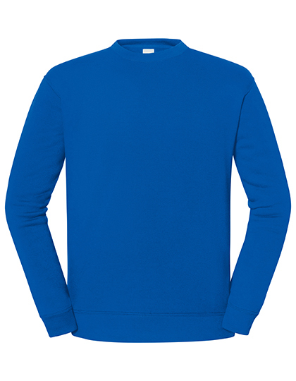 Bluza Klasyczna Bawelniana Szczotkowana F306 - Royal Blue