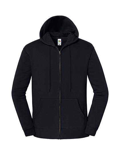 Bluza Klasyczna Bawelna Poliester Zamek F402 - Black