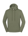 Bluza Klasyczna Bawelniana z Kapturem F431 - Classic Olive
