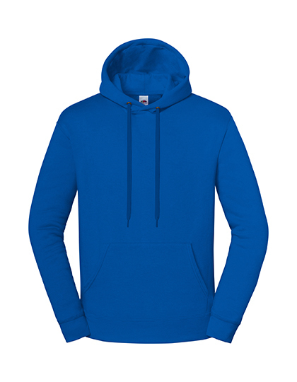 Bluza Klasyczna Bawelniana z Kapturem F431 - Royal Blue