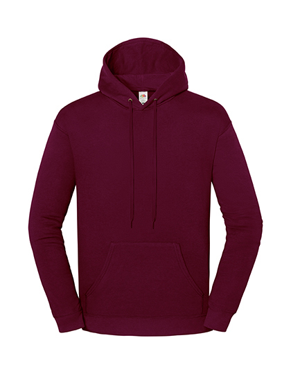 Bluza z kapturem F432 - Burgundy