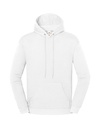 Bluza z kapturem F432 - White