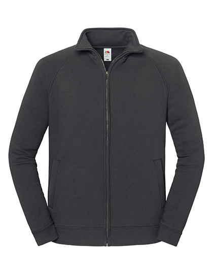 Bluza Klasyczna Bawelniana Z Zamkiem F456 - Light Graphite (Solid)
