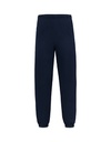 Spodnie Dresowe Klasyczne Bawelniane F482 - Deep Navy