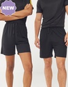 Spodnie Krotkie Sportowe Odprowadzajace Wilgoc FH296 - Black