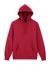 Bluza Klasyczna Bawełniana z Kapturem G19500 - Cherry Red