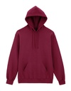 Bluza Klasyczna Bawelniana z Kapturem G19500 - Garnet