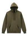 Bluza Klasyczna Bawełniana z Kapturem G19500 - Olive