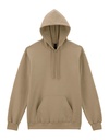 Bluza Klasyczna Bawelniana z Kapturem G19500 - Tan