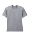 Koszulka Meska Klasyczna Bawelniana po praniu enzymatycznym G65ENLB0 - Sport Grey (Heather)
