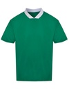 Koszulka Polo Retro Dwukolorowa JC442 - Green