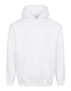 Bluza Z Kapturem Mieszanka Bawelny Poliestru JH111 - Arctic White