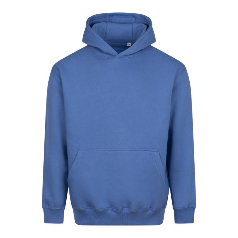 Bluza Z Kapturem Mieszanka Bawelny Poliestru JH111 - Atlantic Blue