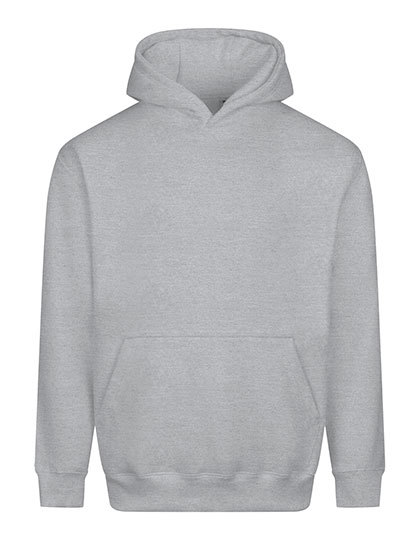Bluza Z Kapturem Mieszanka Bawelny Poliestru JH111 - Heather Grey