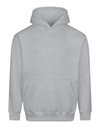 Bluza Z Kapturem Mieszanka Bawelny Poliestru JH111 - Heather Grey