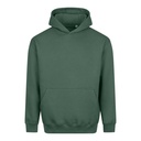 Bluza Z Kapturem Mieszanka Bawelny Poliestru JH111 - Moss Green