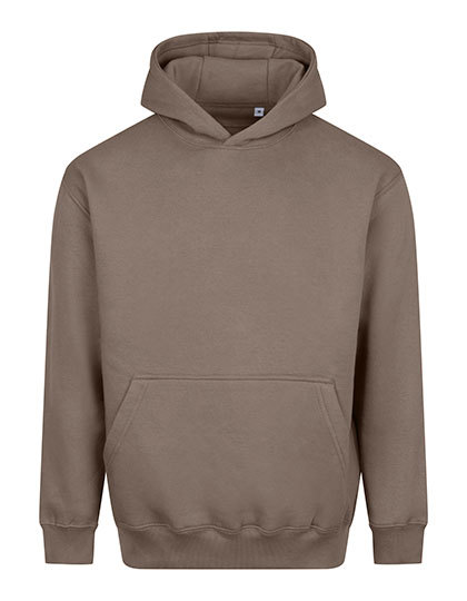 Bluza Z Kapturem Mieszanka Bawelny Poliestru JH111 - Natural Clay