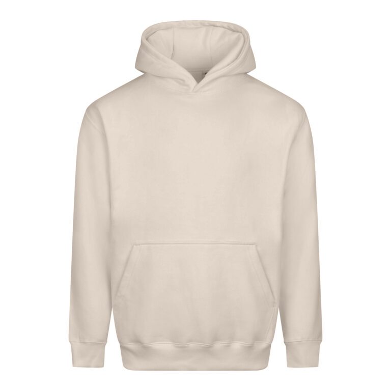 Bluza Z Kapturem Mieszanka Bawelny Poliestru JH111 - Natural Stone