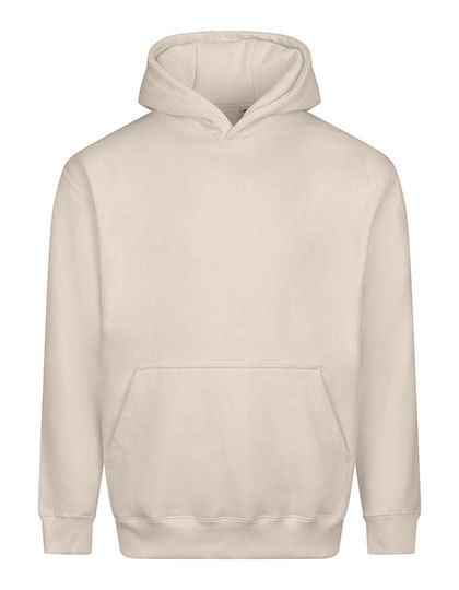 Bluza Z Kapturem Mieszanka Bawelny Poliestru JH111 - Natural Stone