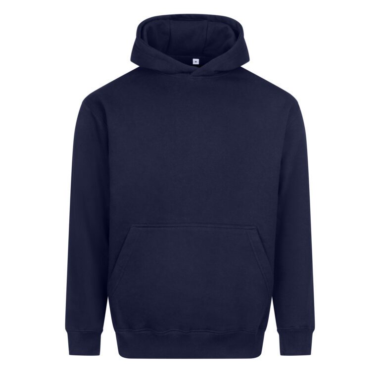 Bluza Z Kapturem Mieszanka Bawelny Poliestru JH111 - New French Navy