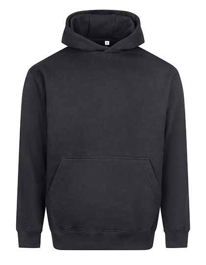 Bluza Z Kapturem Mieszanka Bawelny Poliestru JH111 - Solid Charcoal