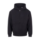 Bluza Rozpinana Luzny Kroj Polarowa JH115 - Deep Black