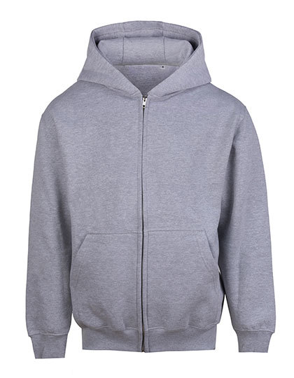 Bluza Rozpinana Luźny Krój Polarowa JH115 - Heather Grey
