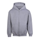 Bluza Rozpinana Luzny Kroj Polarowa JH115 - Heather Grey