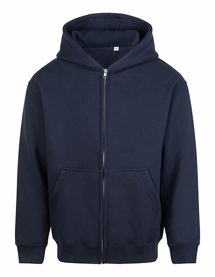 Bluza Rozpinana Luzny Kroj Polarowa JH115 - New French Navy