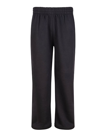 Spodnie Oversize Prosta Nogawka Bawełniane Szczotkowane JH128 - Deep Black