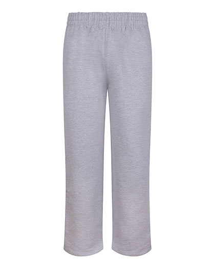 Spodnie Oversize Prosta Nogawka Bawelniane Szczotkowane JH128 - Heather Grey