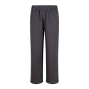 Spodnie Oversize Prosta Nogawka Bawełniane Szczotkowane JH128 - Solid Charcoal