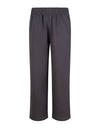 Spodnie Oversize Prosta Nogawka Bawelniane Szczotkowane JH128 - Solid Charcoal