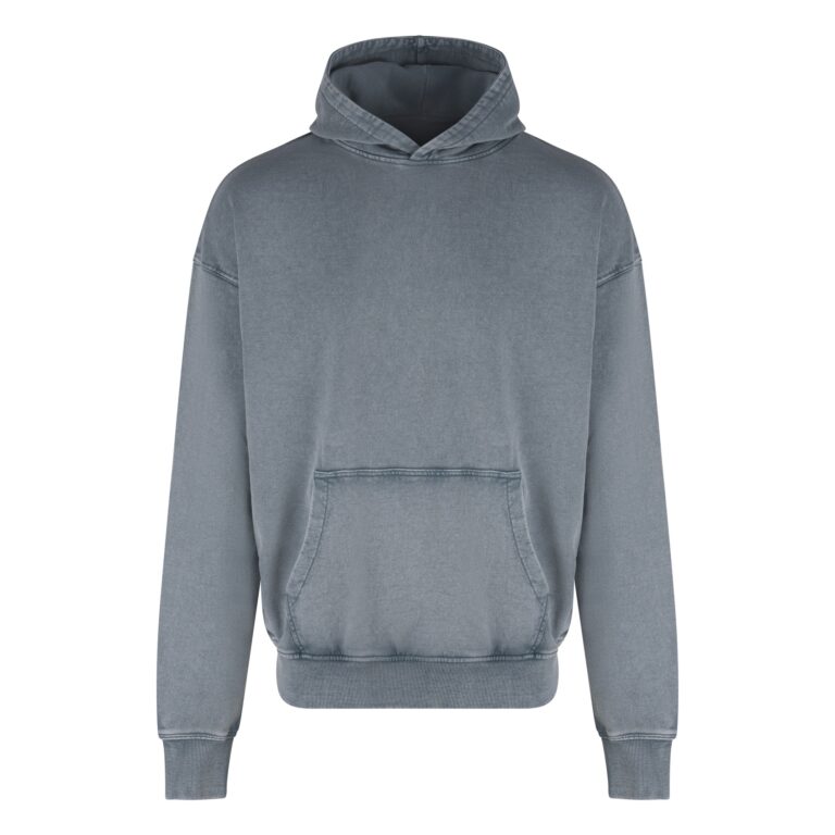 Bluza Meska Oversize Bawelna Poliester JH180 - Washed Grey
