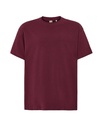 Koszulka Oversize Bawelniana JHK201 - Burgundy