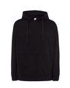 Bluza Z Kapturem Bawelniana Poliestrowa JHK420N - Black